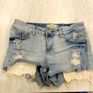 Jean shorts